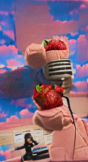 Dreamlike Strawberry Skies