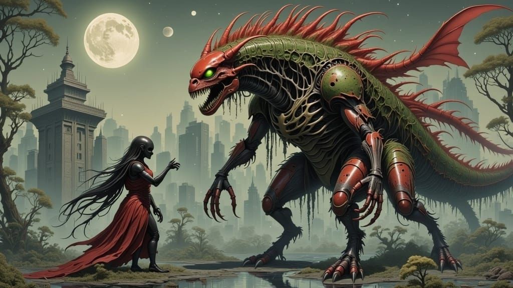 Eldritch Kaiju Responds to Summon