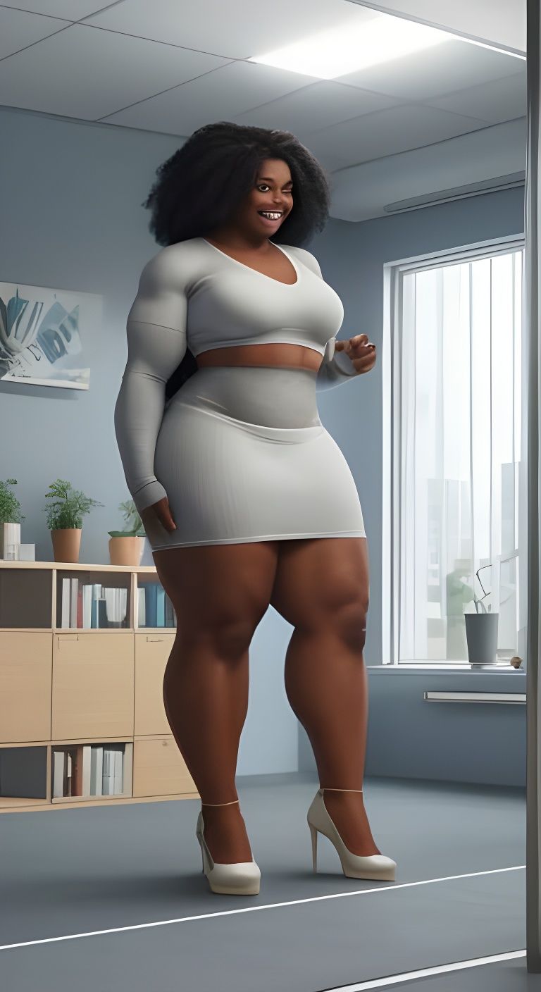 Goddess of Strength in a Vibrant Aesthetic