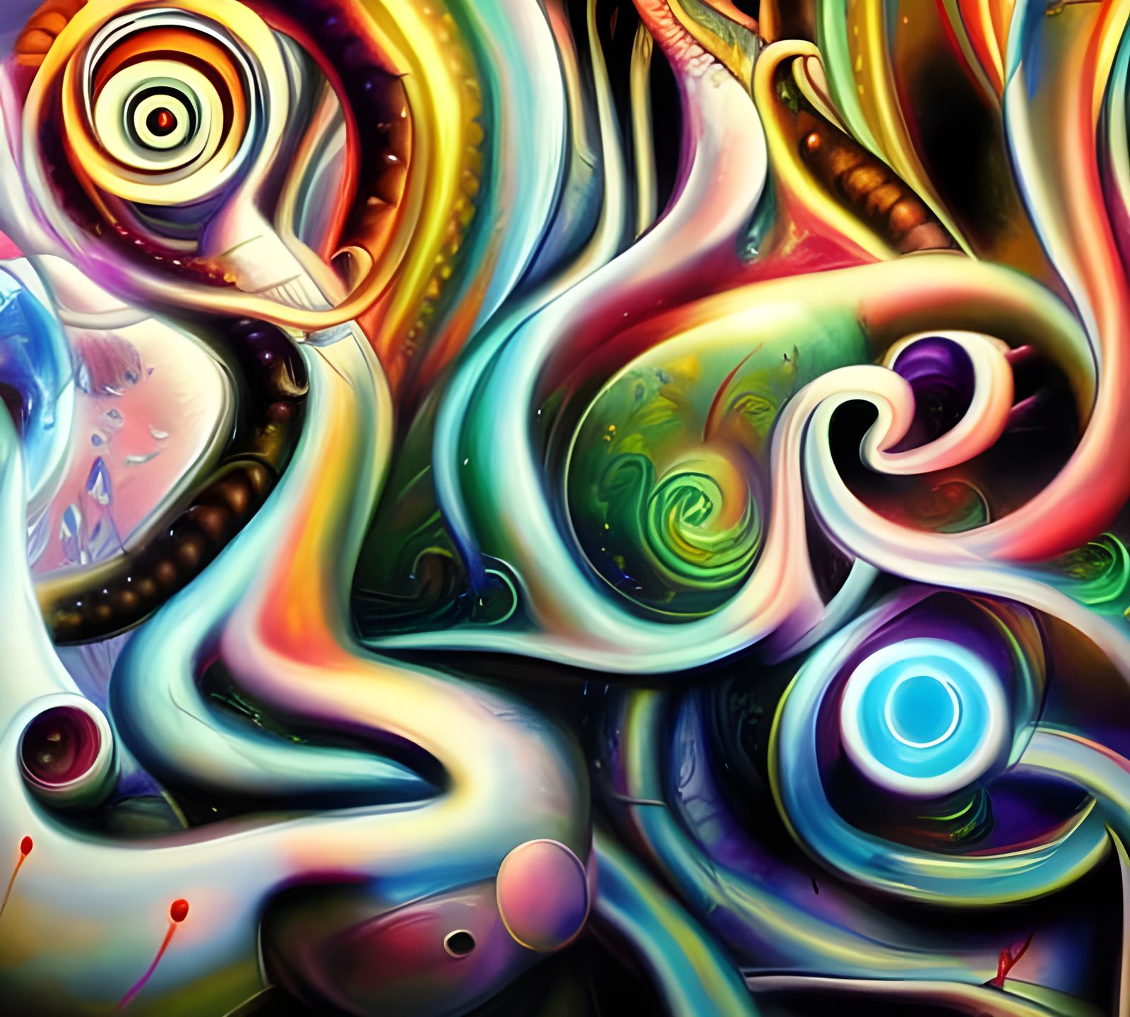 Surreal psy abstract 29oct22