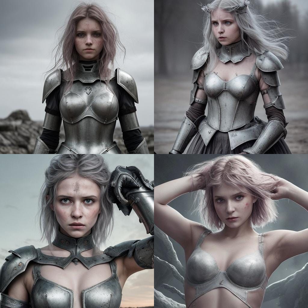 Fearsome Ogre Warrior with Axe in 8K