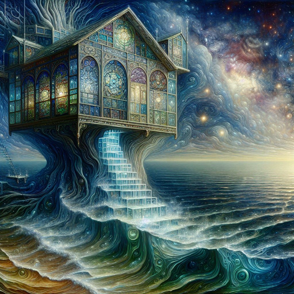 Ghostly house