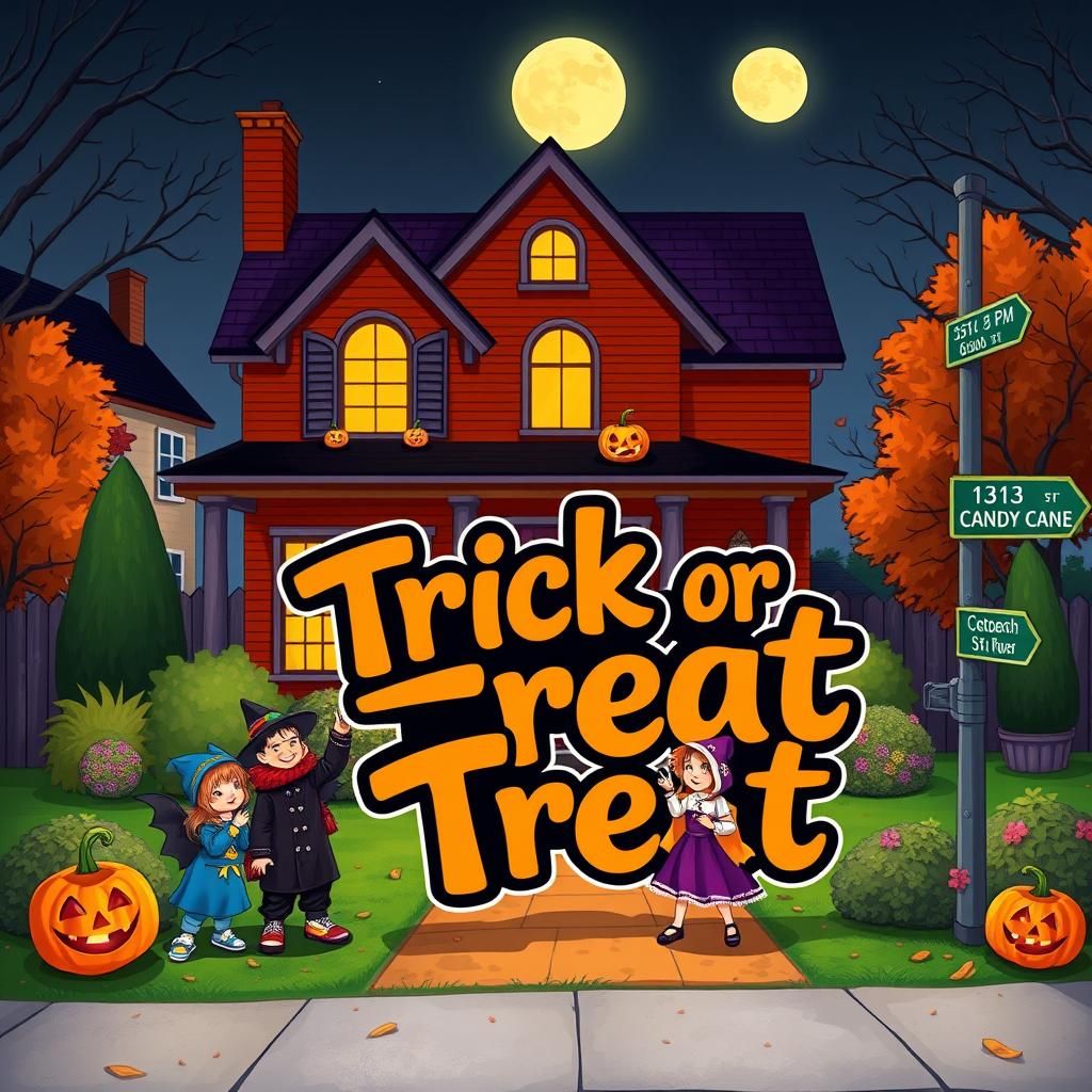 Halloween Trick-or-Treat on Candy Cane Lane