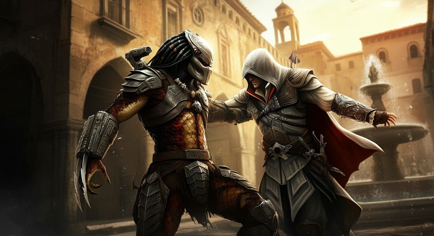 Predator Vs Assassin Urban Combat