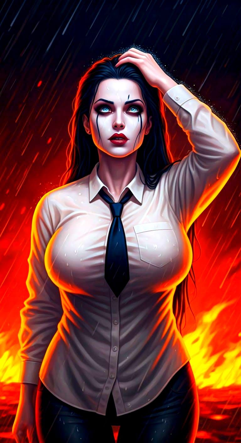 Cold Rain and Hot Flames