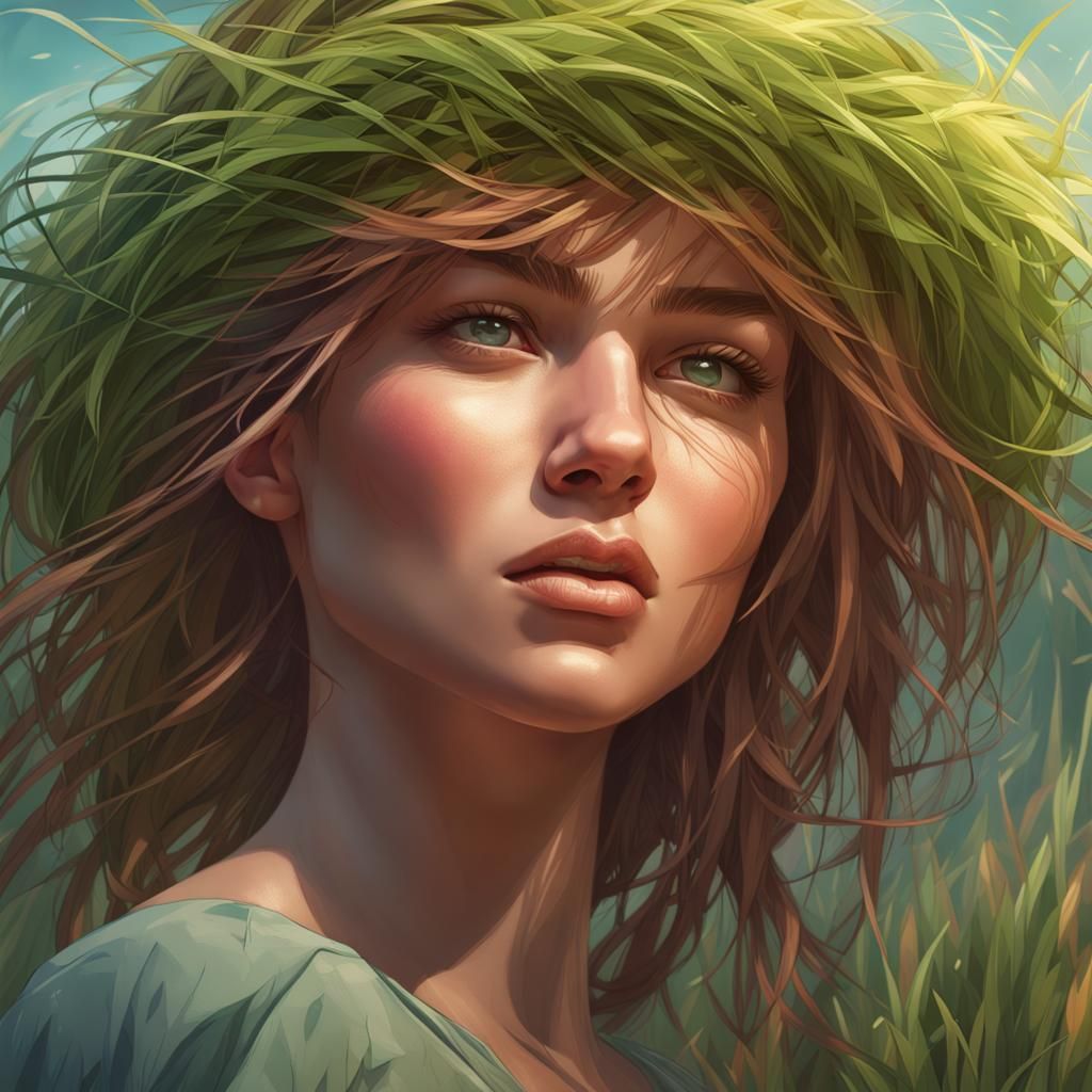 Detailed Portrait in Artstation Style