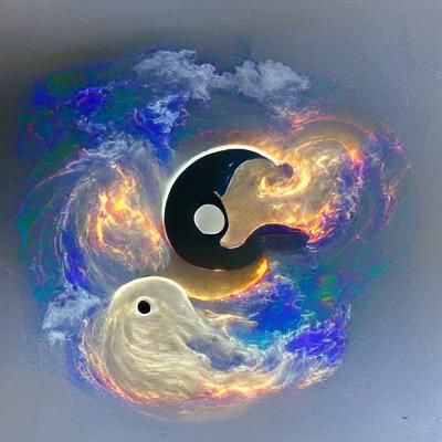 Classic Yin and Yang Symbol Illustration