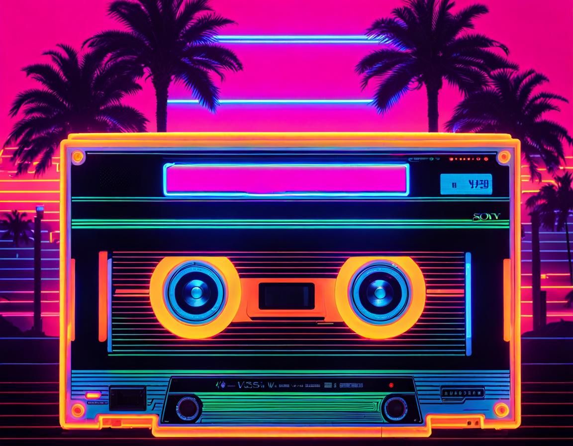 Neon Cassette