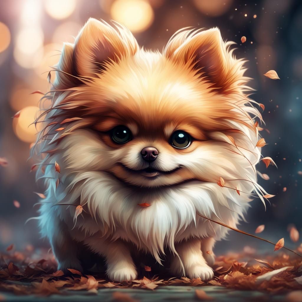 Cute Pomeranian