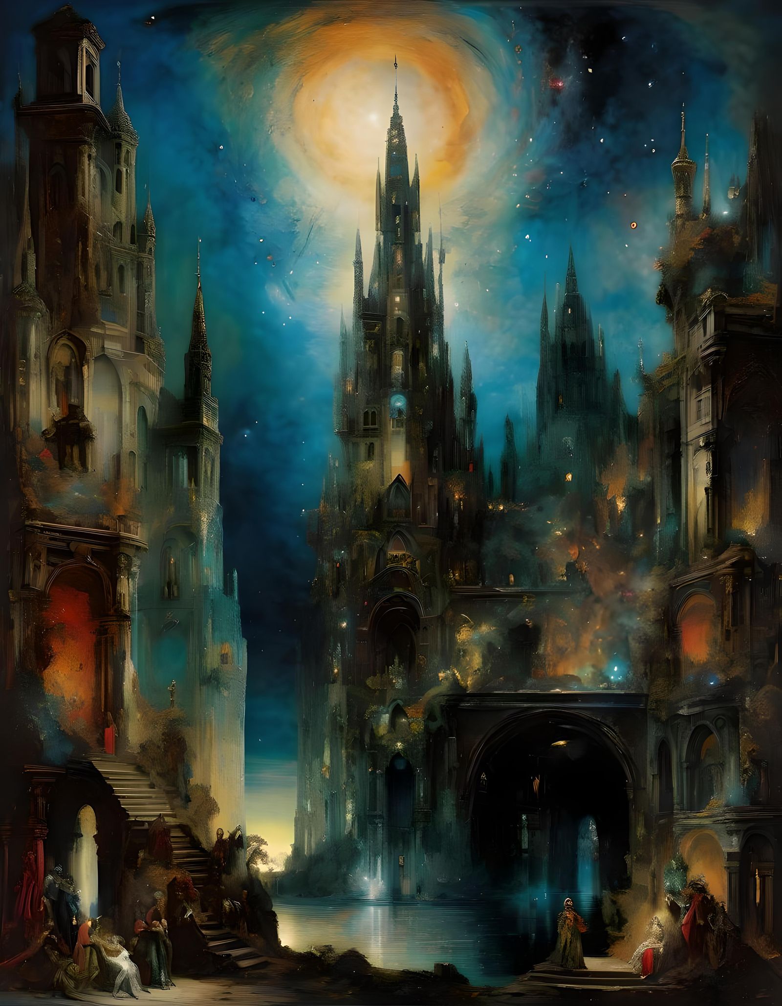 Cosmic Serenade in Deep Color, Hyperdetailed