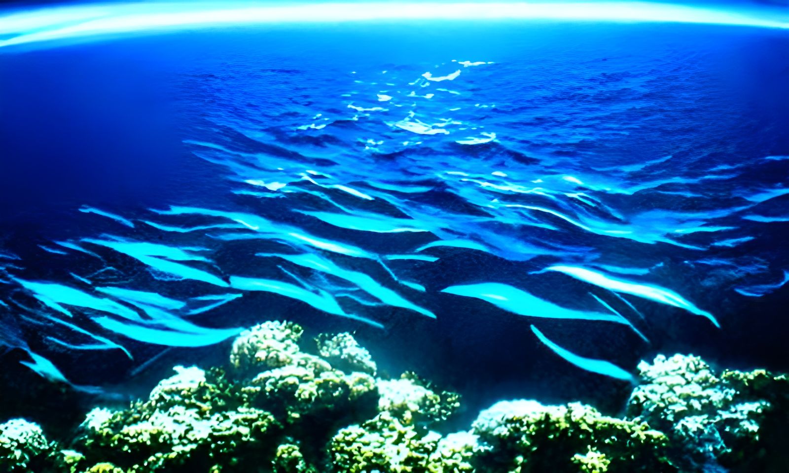 AI Interpretation of World Ocean Day