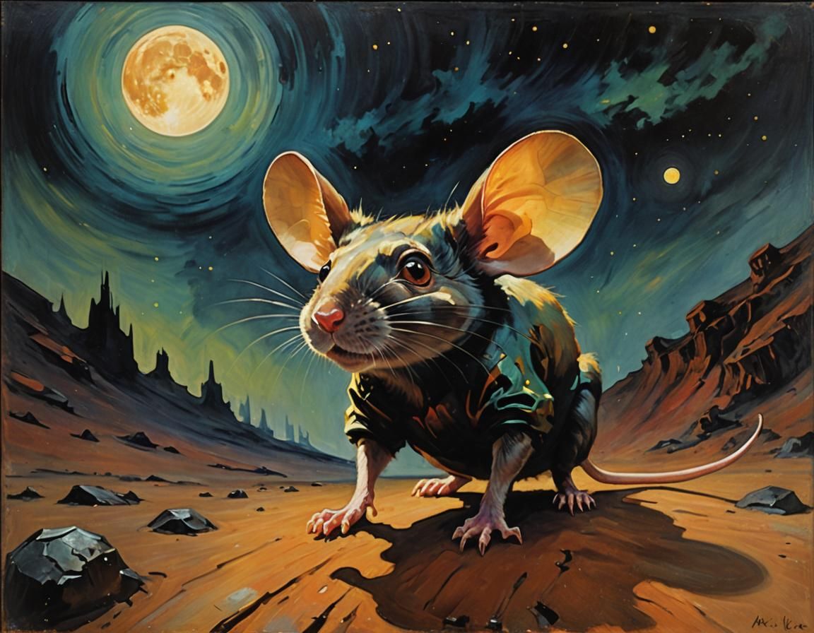They Put a Mouse on the Moon