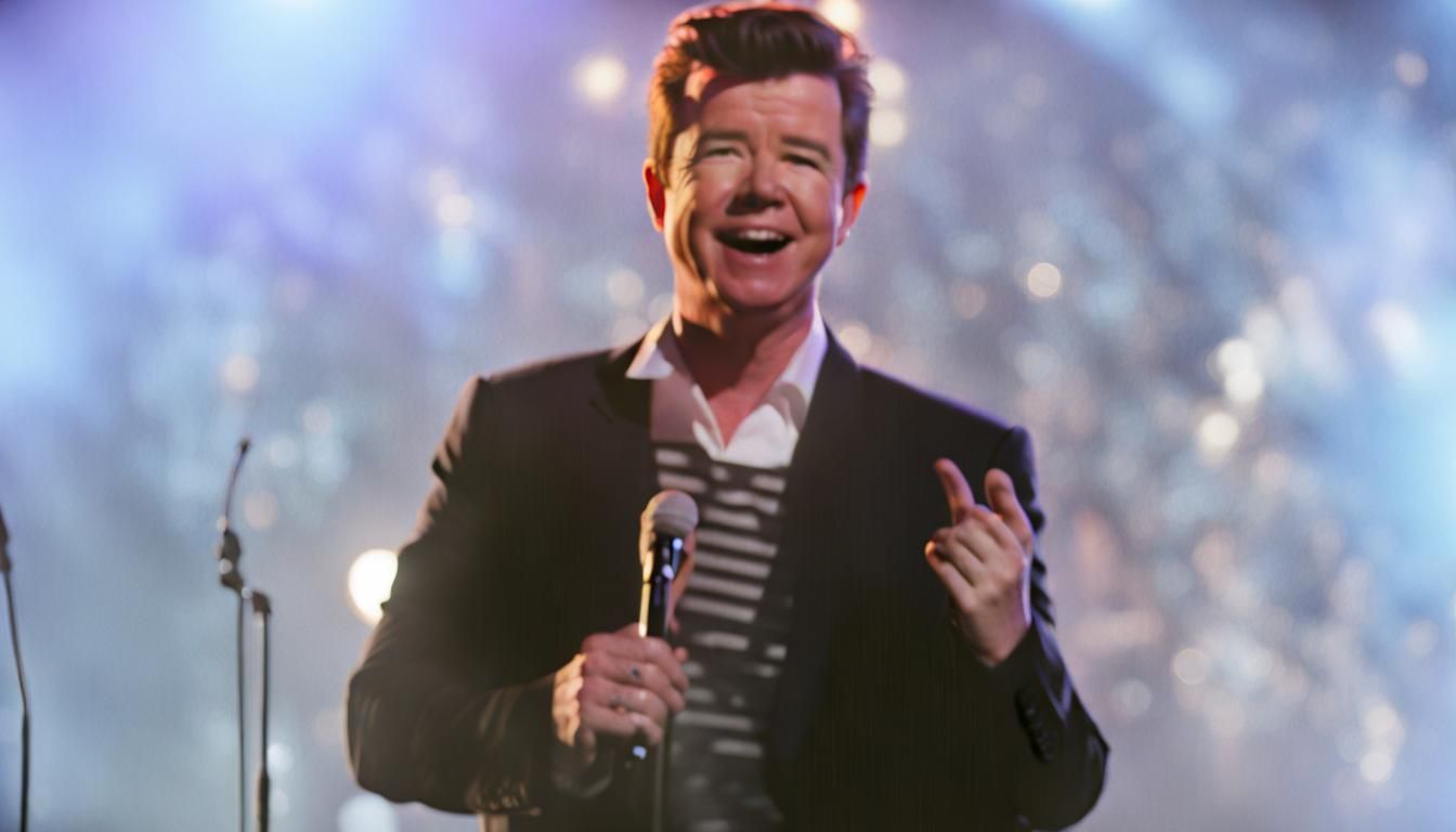 Rick Astley AI Image