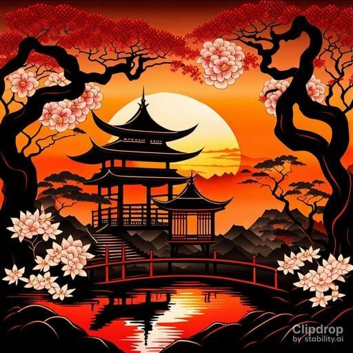 AI Image of the Land of the Rising Sun