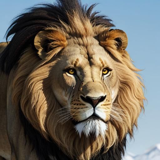 Glamorous Lion in Fabled Lands