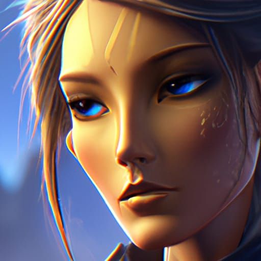 Hyperdetailed Portrait in Unreal Engine 5