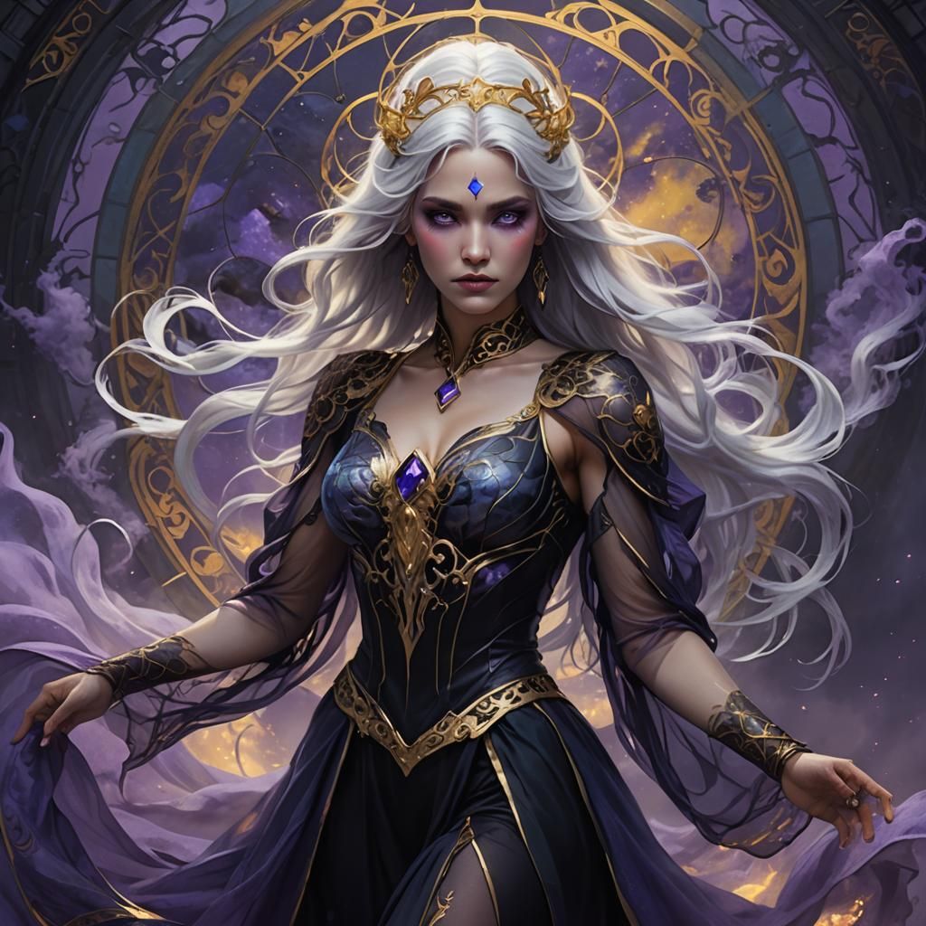 Scorpio in Dark Fantasy Style