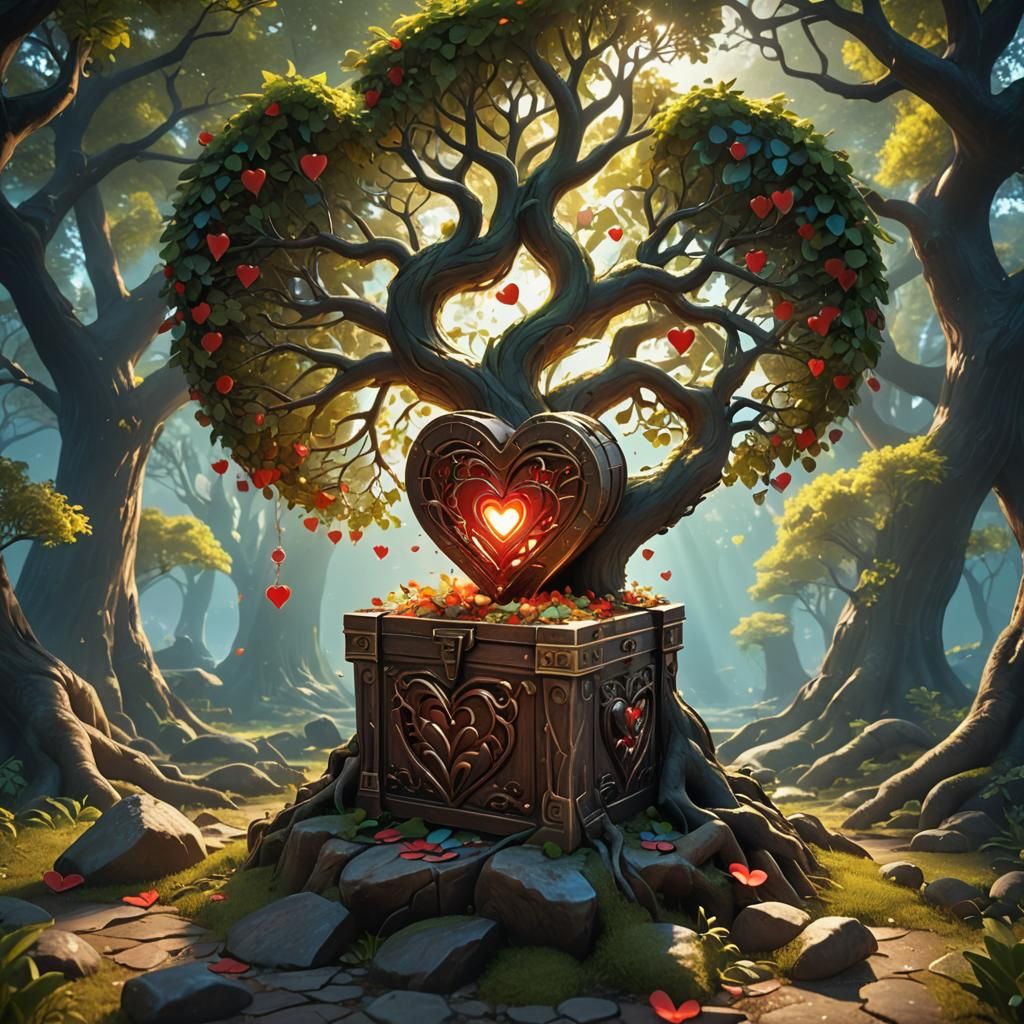 Tree of Love with Hidden Treasure