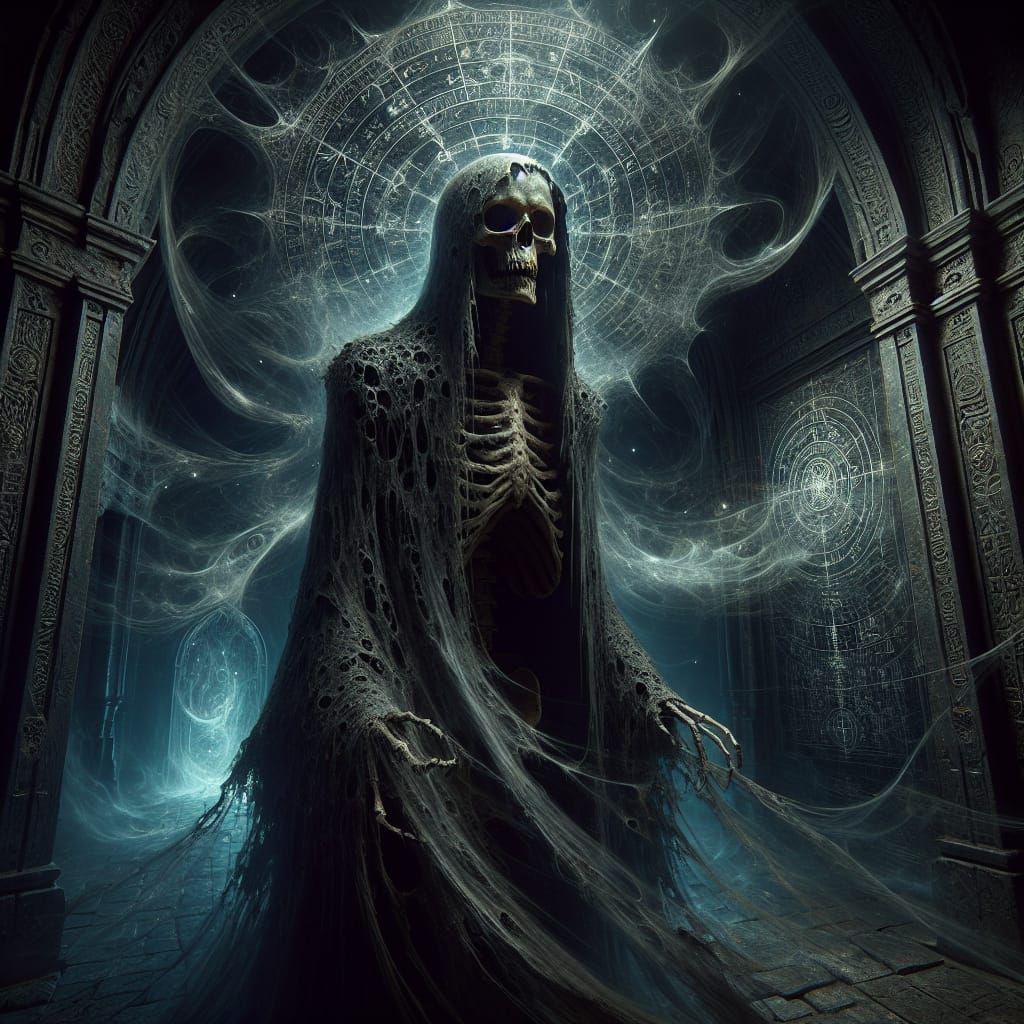 Crypt Keeper: Skeletal Mage of Dark Arts