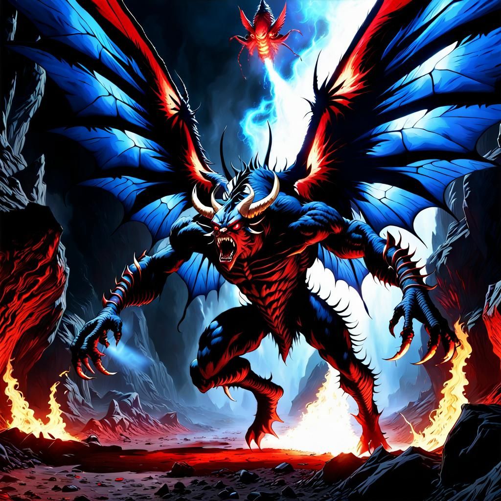 Lord of the Flies: Beelzebub in Infernal Cavern