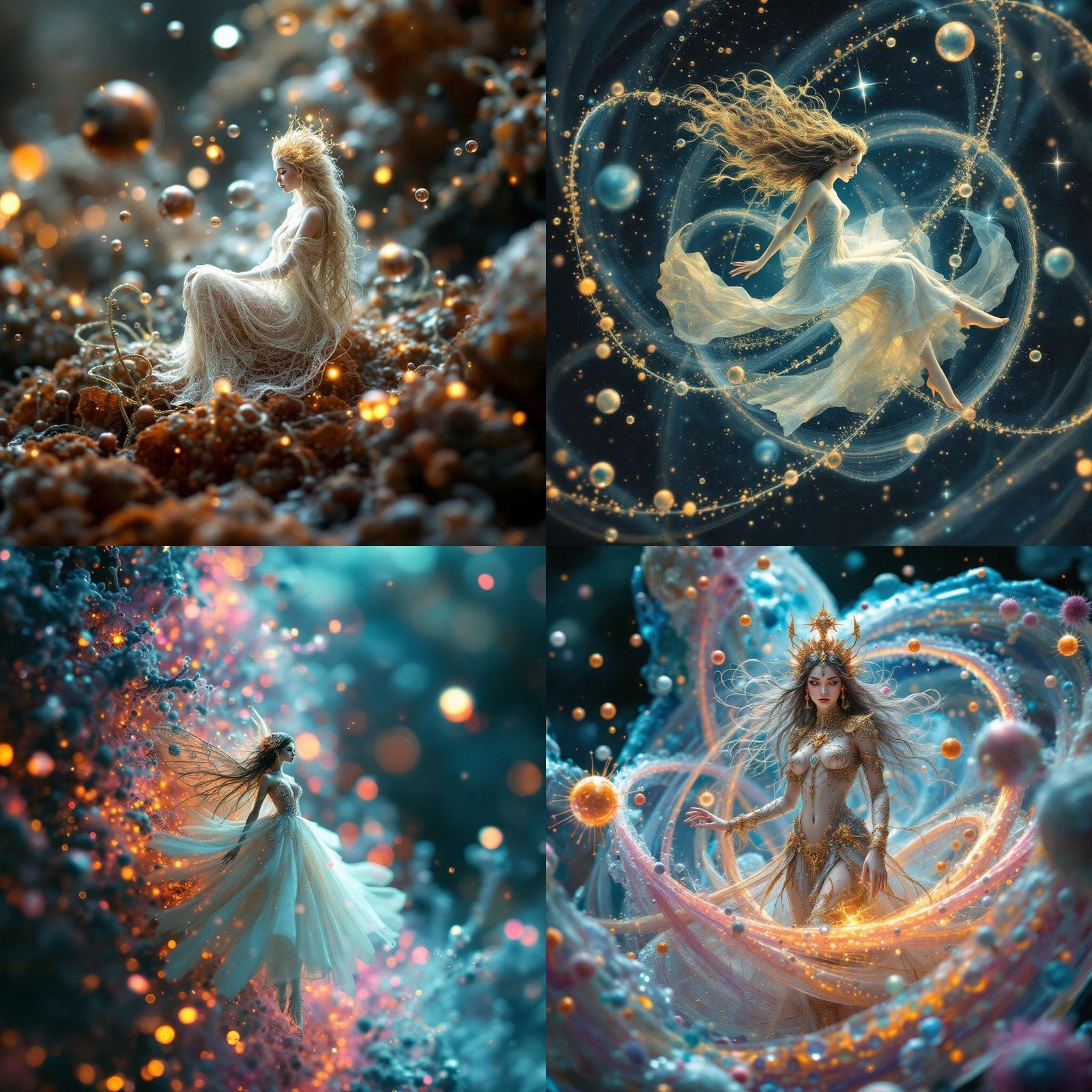 Microscopic Goddess of Duplicity: Atomic Core