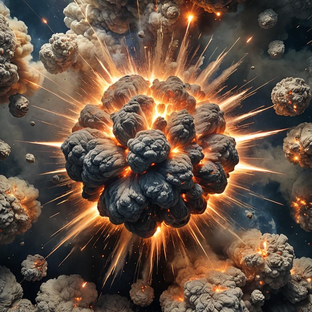Exploding Earth: A Cataclysmic Vision