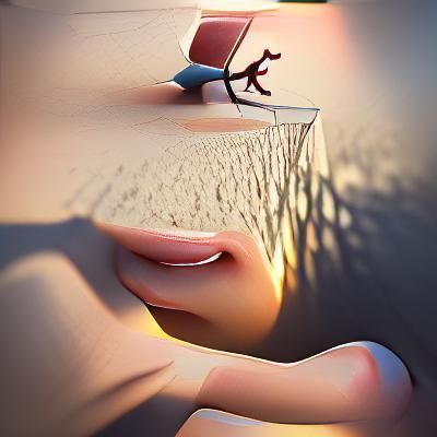 Realistic 3D Render from Low Angle Perspective