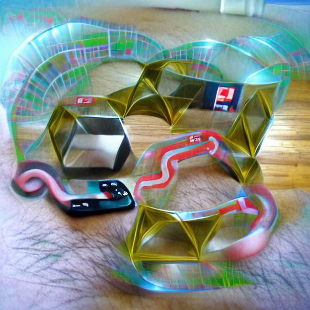 Hypercube Races on a Mobius Strip