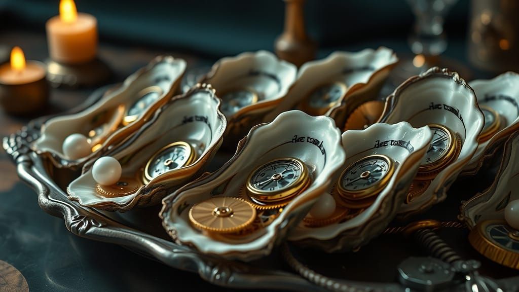 Oysters Transformed: A Steampunk Dutch Still Life