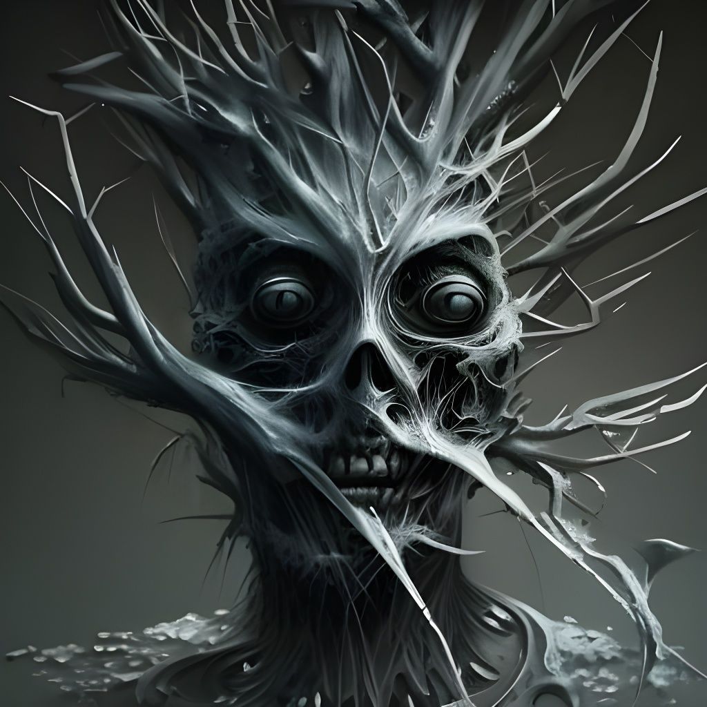 Icy Raven in Stardust Universe, Detailed Art