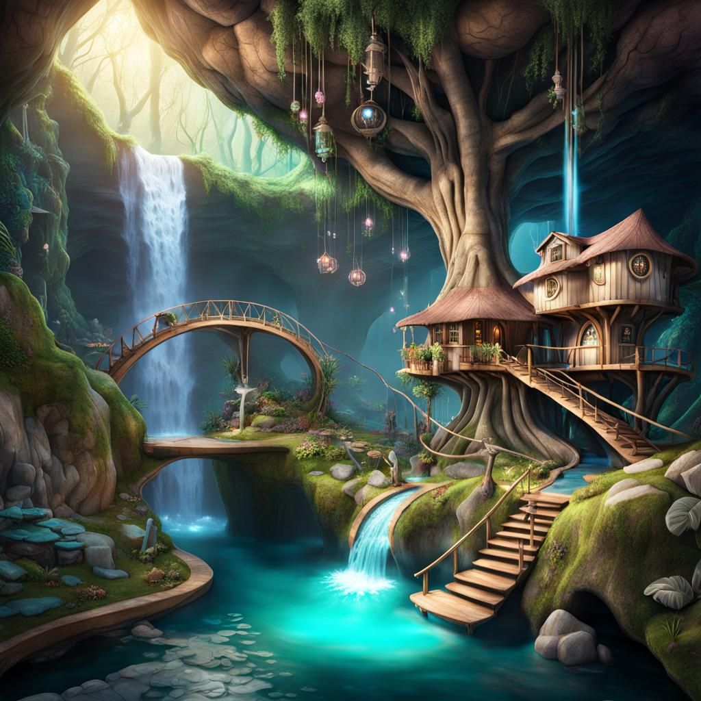 Underground Magical Hideaway