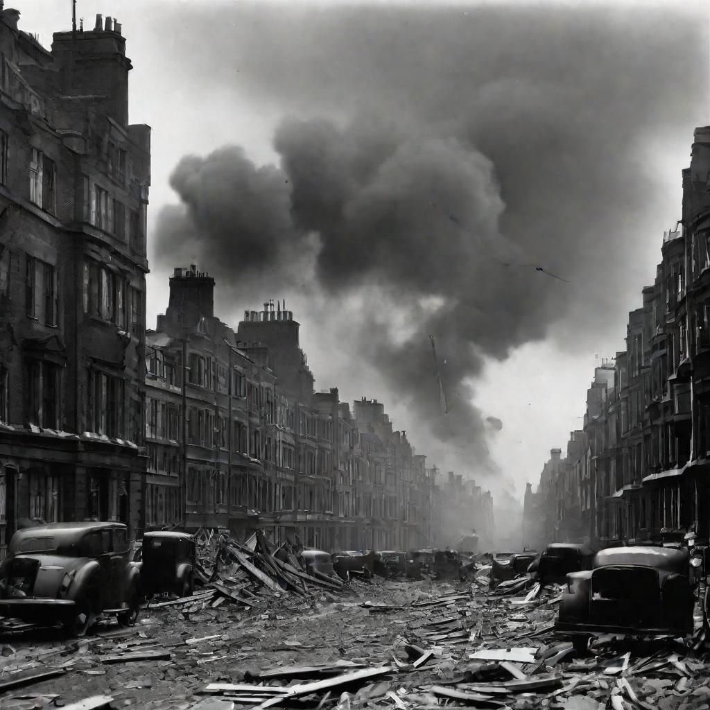 The Blitz Over London, 1940