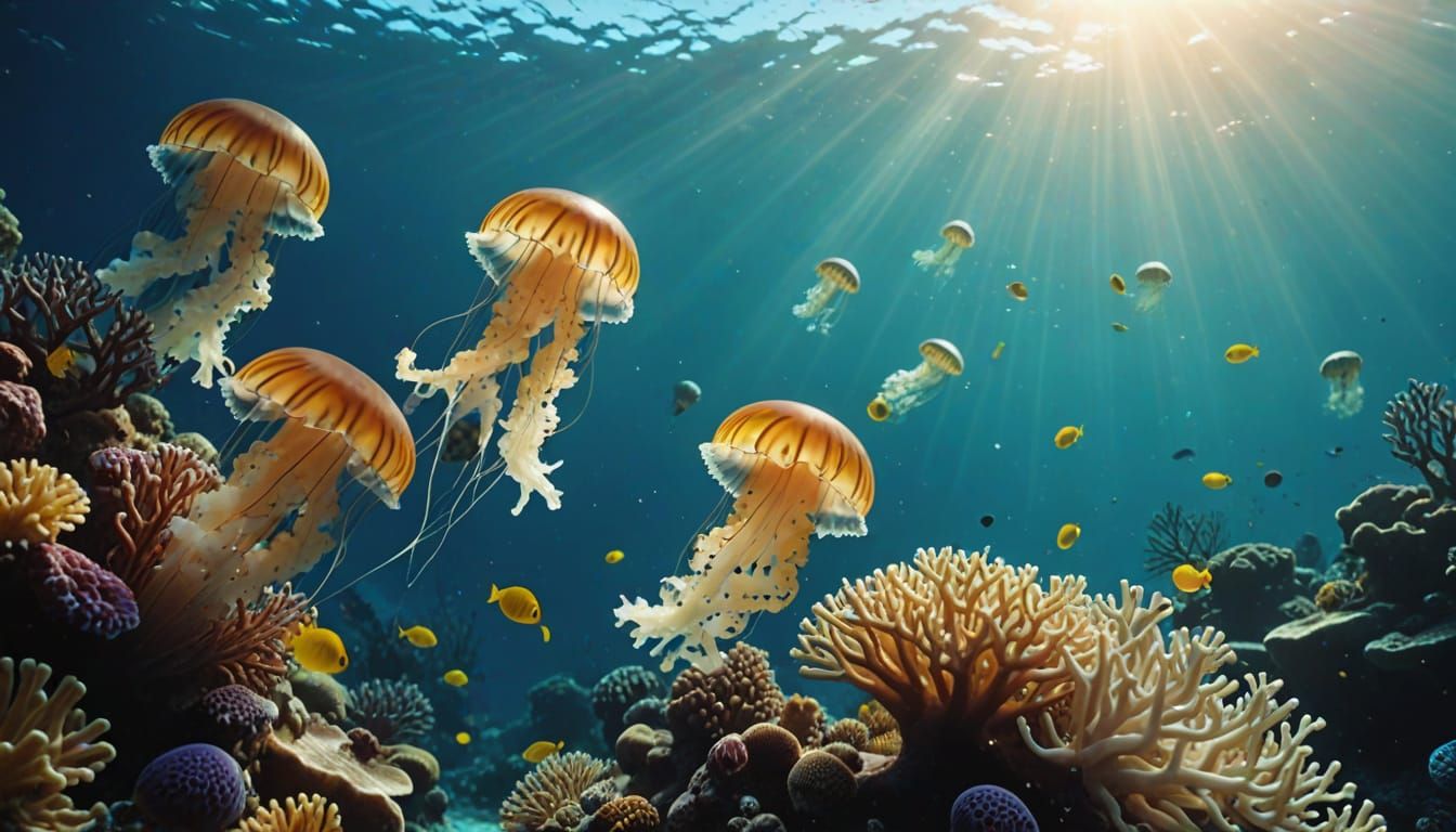 Life beneath the waves.