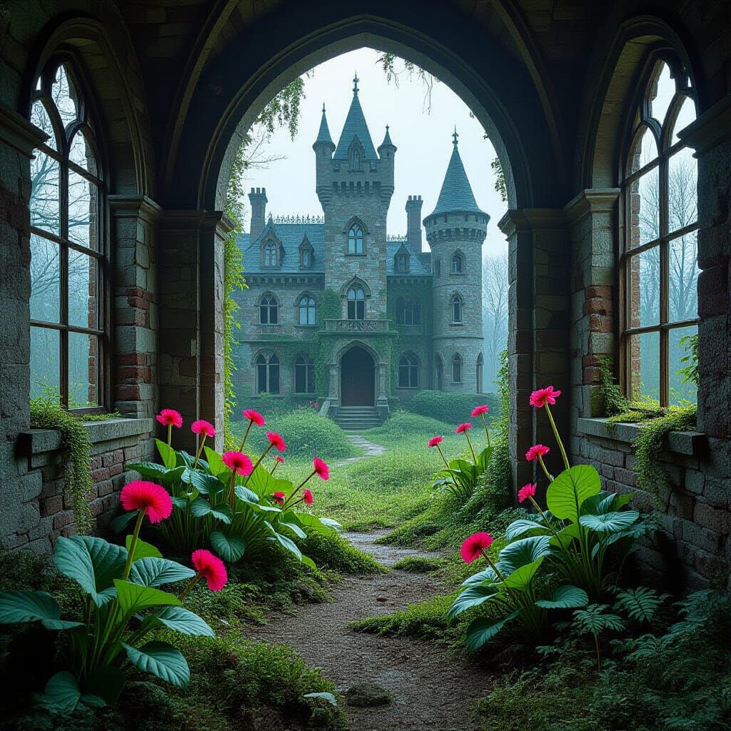 Carnivorous Plants Take Over Haunted Castle