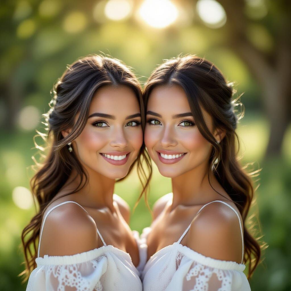 Siamese Twins: Professional Photography with Bokeh