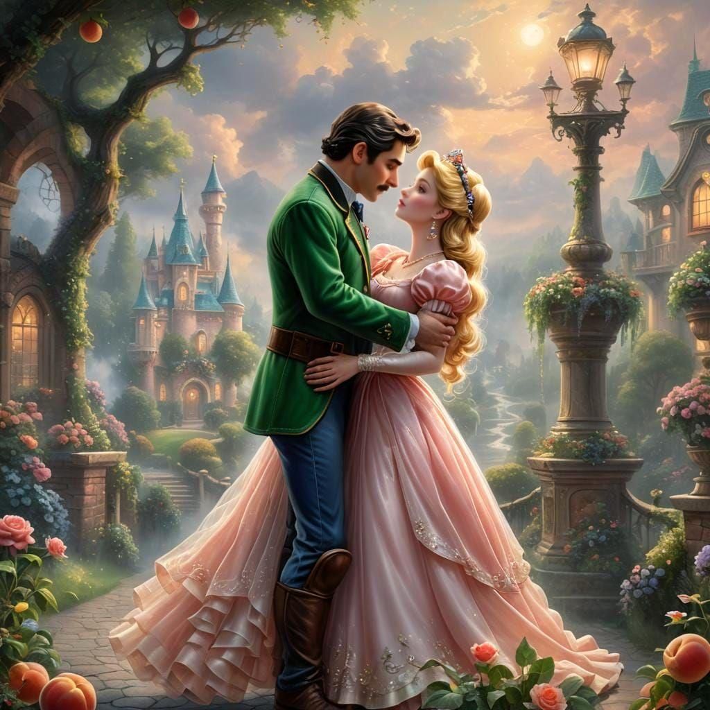 Princess Peach and Luigi's Affair