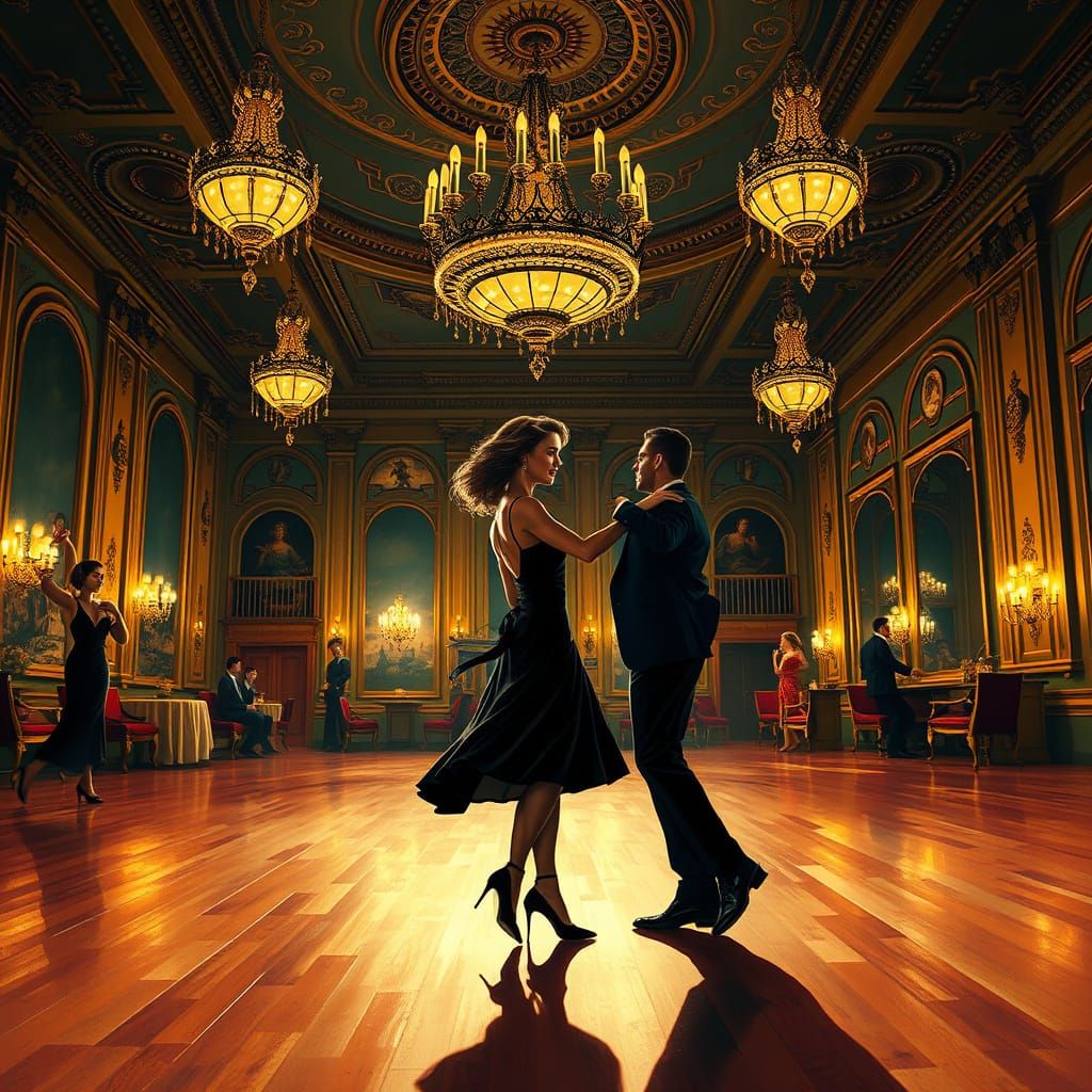 Elegant 1920s Dance Palace in Stockholm