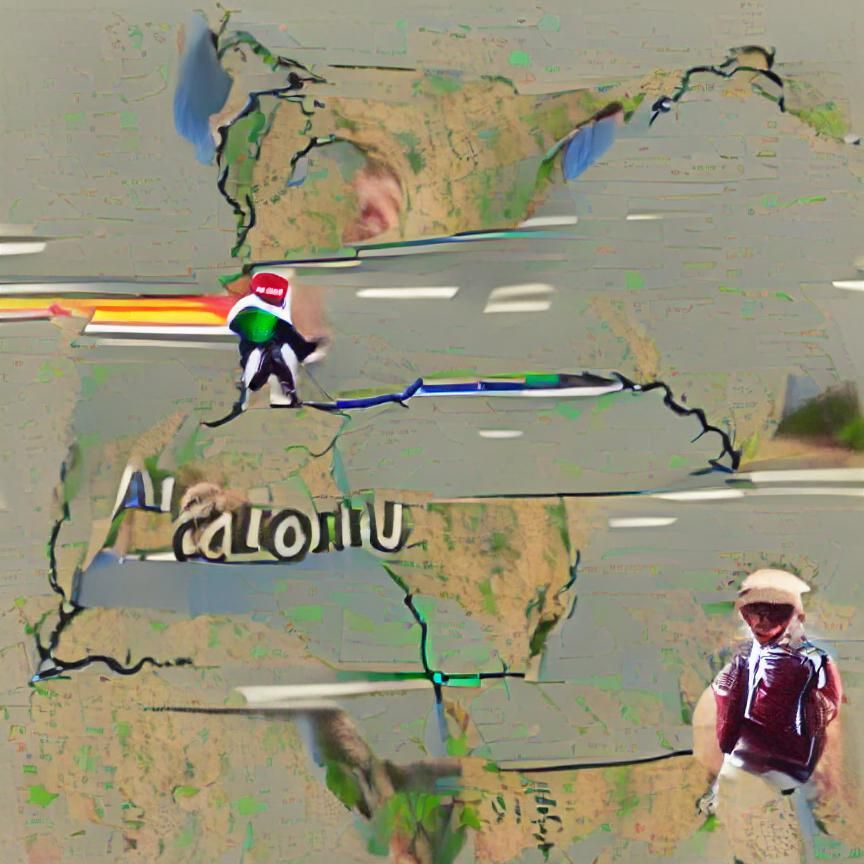 Person Crossing State Lines