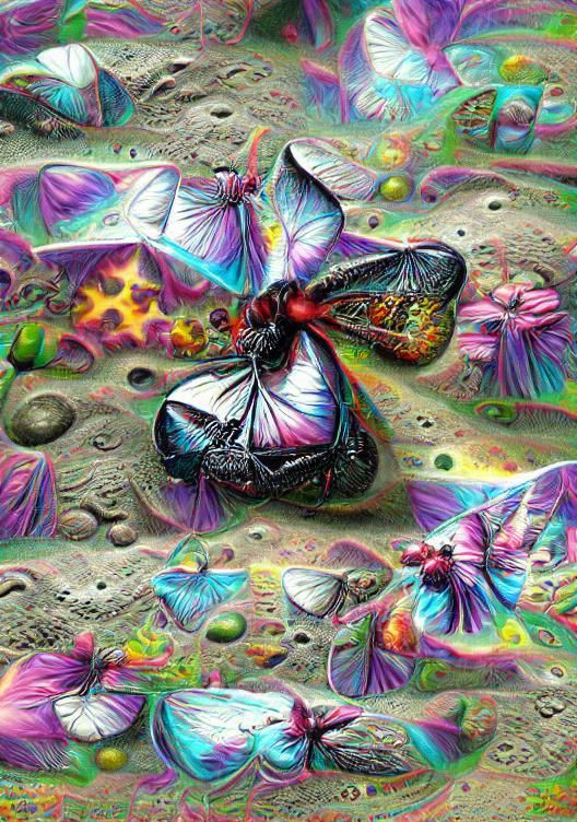 Intergalactic Butterfly in Photorealistic Style