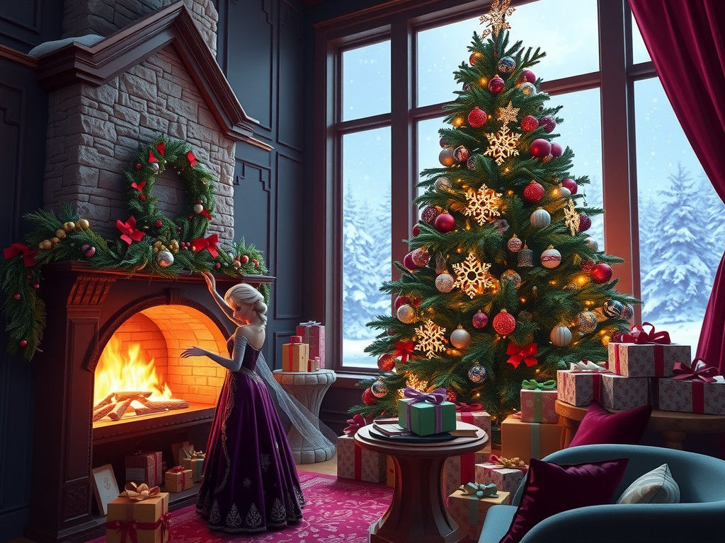 Christmas with Elsa 01