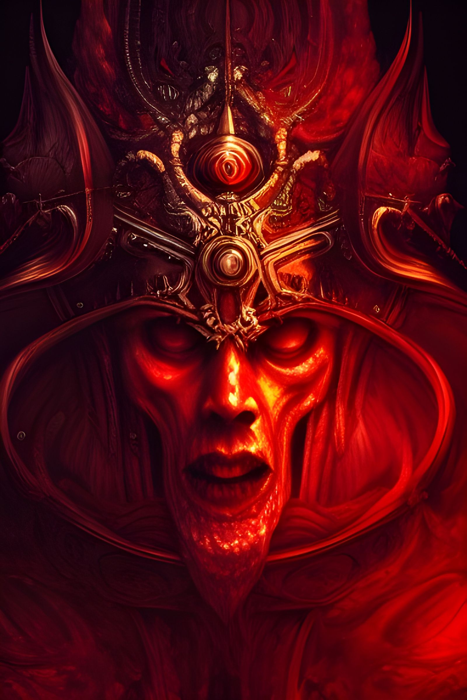 King of Blood: Hyperdetailed Concept Art