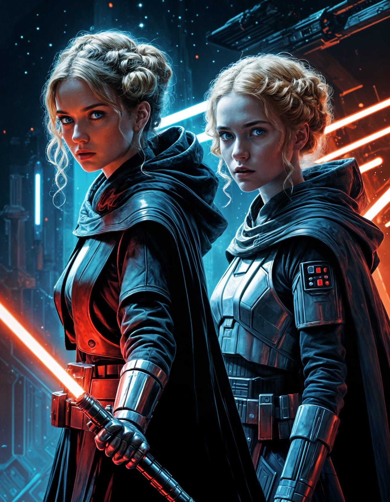Mysterious Sith Sisters Unite in Dystopian Battle