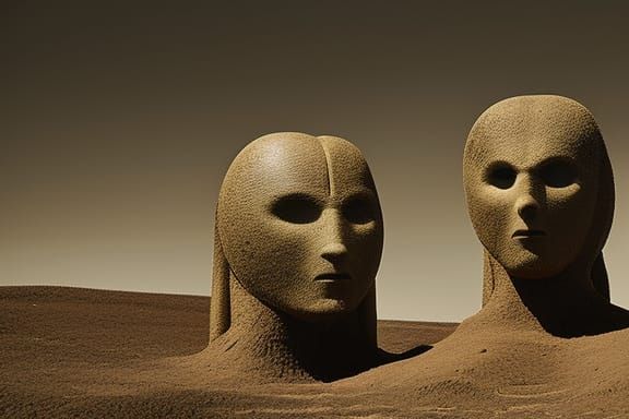 Mythical Creatures and Aliens: Sepia Photography