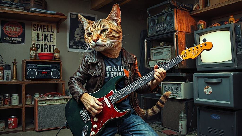 Gen X cat rocker