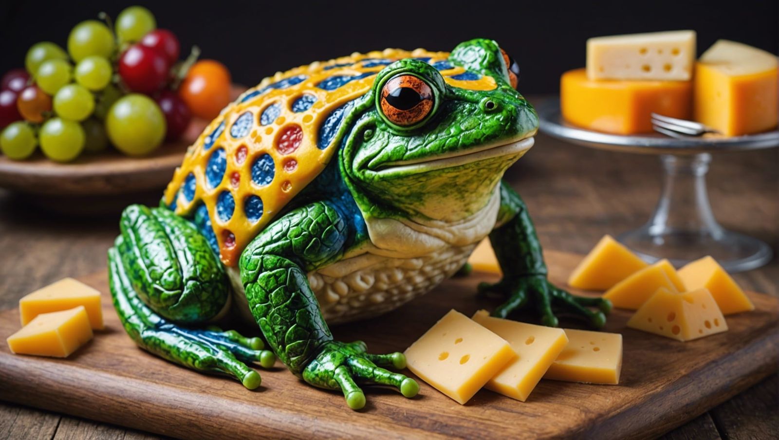 Renaissance Cheese Frog: A Medieval Edible Statue