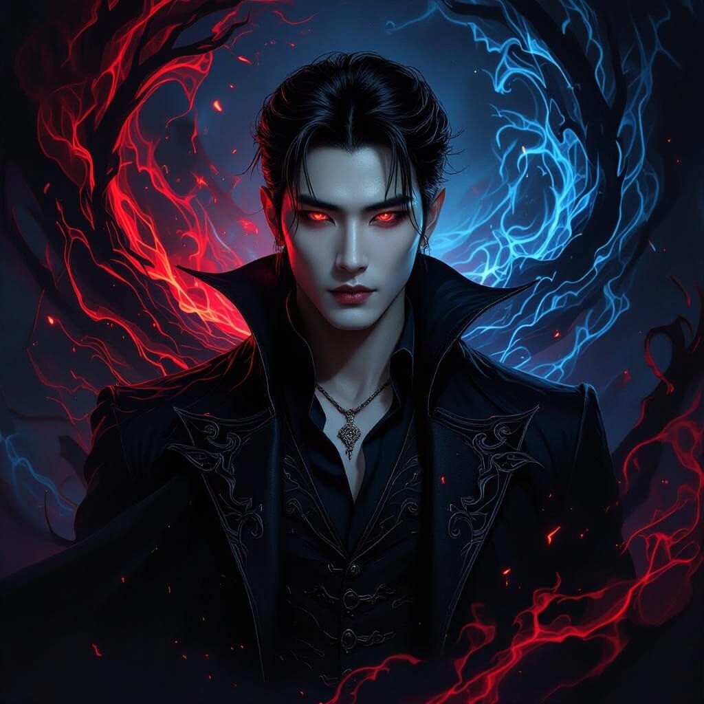 Hot Korean Vampire Amidst Dark Magic
