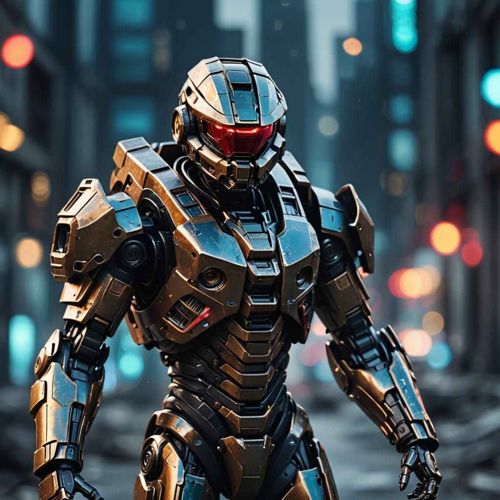 Underworld Robot in Halo Armor Style