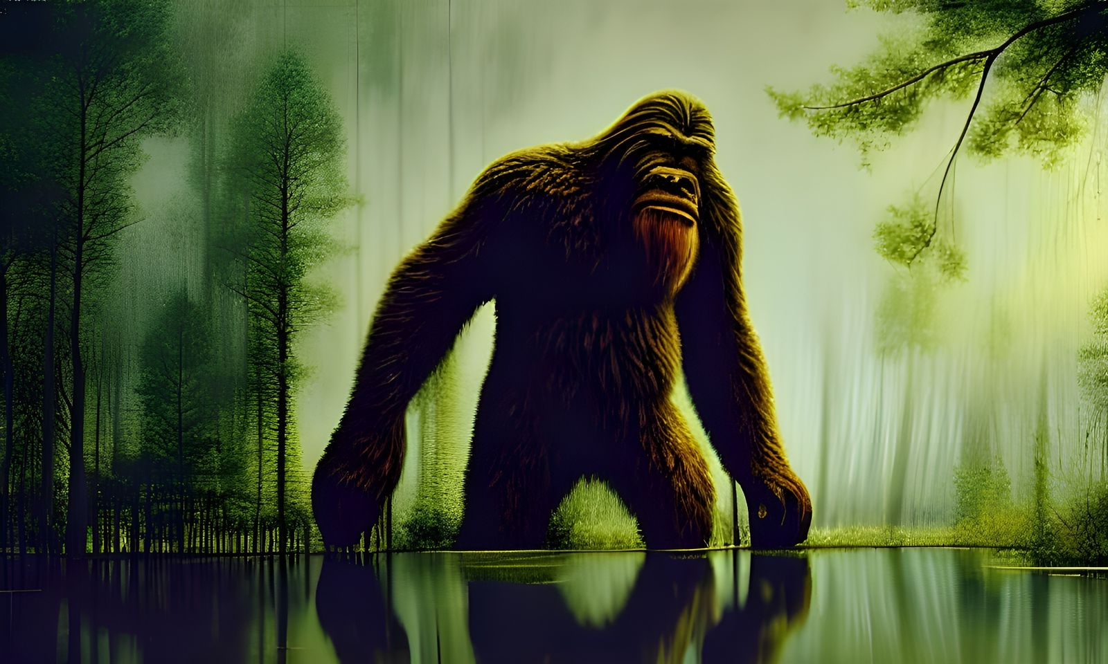 Bigfoot in a Swamp: A Neosurrealist Horror