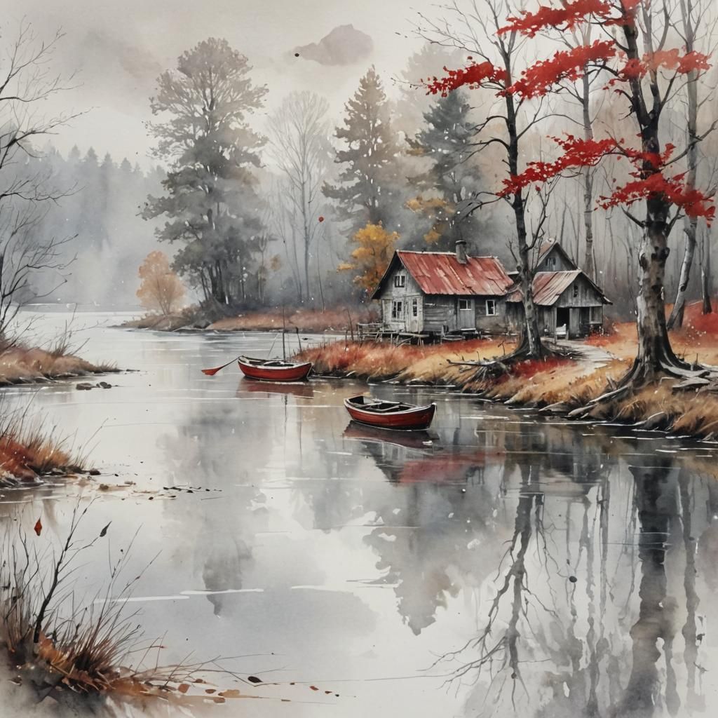 Summer cabins
