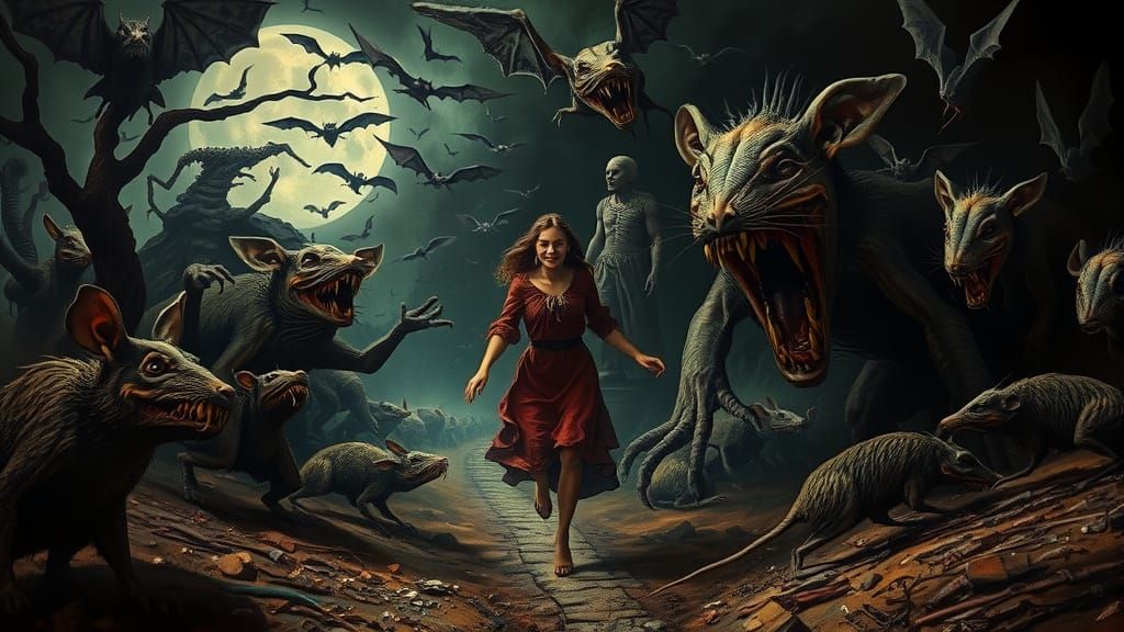 Hellish Nightmare in Photorealistic Style